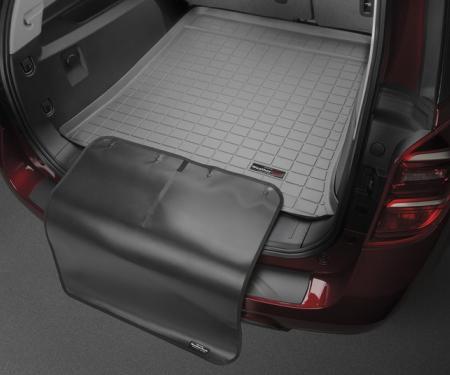 Weathertech 421073SK, Cargo Area Liner, Raised Edges, Gray, Custom Blended TPO (Thermopolyolefin), Non-Skid, With Bumper Protector