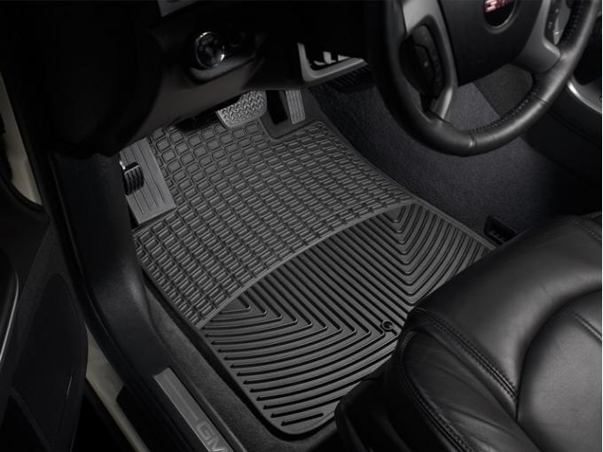 Weathertech W412, Floor Mat, All Weather, Direct-Fit, Deeply Sculpted Channels, Black, Rubber, 2 Piece