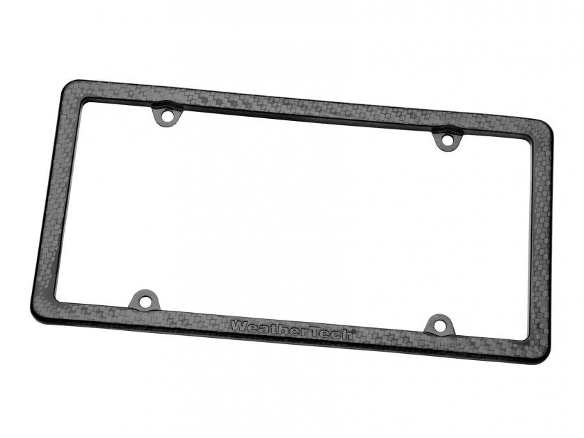 Weathertech 8ALPCF4, License Plate Frame, License Frame, Carbon Fiber