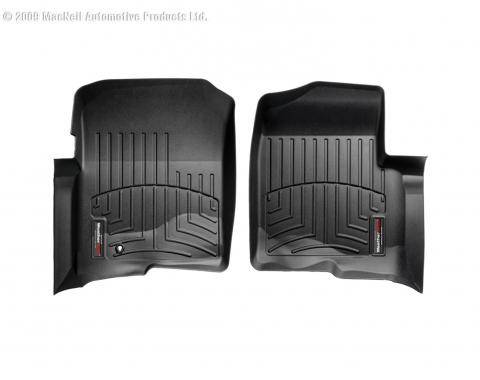 Weathertech 4414361, Floor Liner, DigitalFit (R), Molded Fit, Raised Channels With A Lower Reservoir, Black, High-Density Tri-Extruded Material, 2 Piece