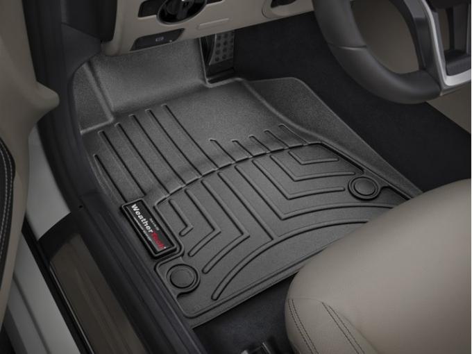 Weathertech 4412571V, Floor Liner, DigitalFit (R), Molded Fit, Raised Channels With A Lower Reservoir, Black, High-Density Tri-Extruded Material, 2 Piece