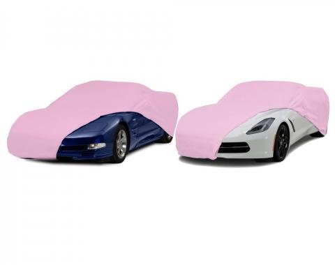 Corvette Semi-Custom Universal Pink Indoor Car Cover, 1953-2017