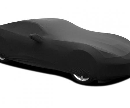 Corvette Car Cover, Onyx Satin Indoor, Black, 2014-2019