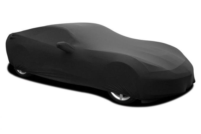 Corvette Car Cover, Onyx Satin Indoor, Black, 2014-2019